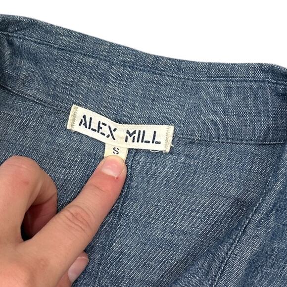 Alex Mill Military Chambray Denim Dress - Picture 8 of 8